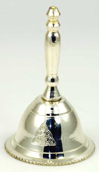 Altar Bell with Triquetra Design